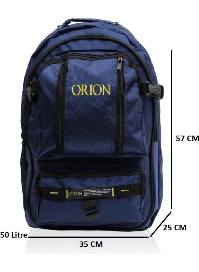 Orion Navy Blue Quality Mountaineer, Camping and Hunter Backpack, 57X37 - Image 1